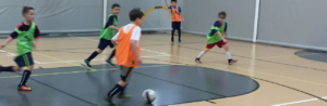 Image of Soccer Players in a Gymnasium - Premiere Indoor Training - World Class Soccer School - Pennsylvania